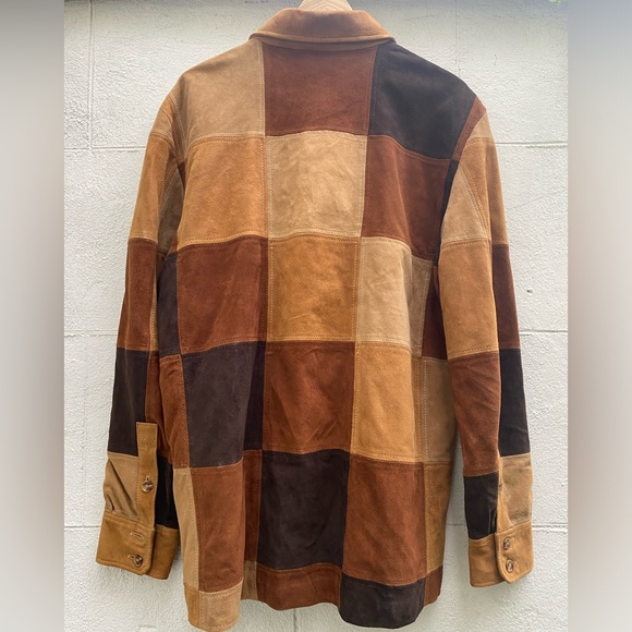 Vintage Arnold Brant Men”s Suede Patch Shirt Jacket Size M- 10/10 Condit… - Picture 5 of 13